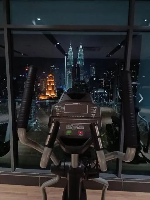 쿠알라룸푸르 Col 14A Modern Infinity Pool Klcc View With Balcony 아파트 0*,